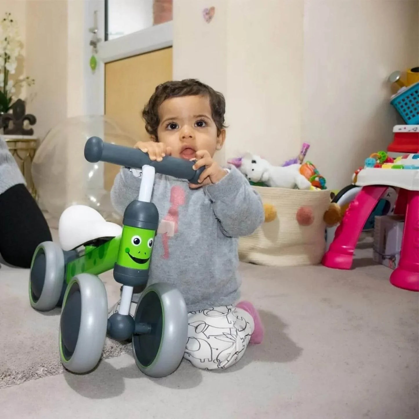 BOLDCUBE Baby Balance Bike - Green