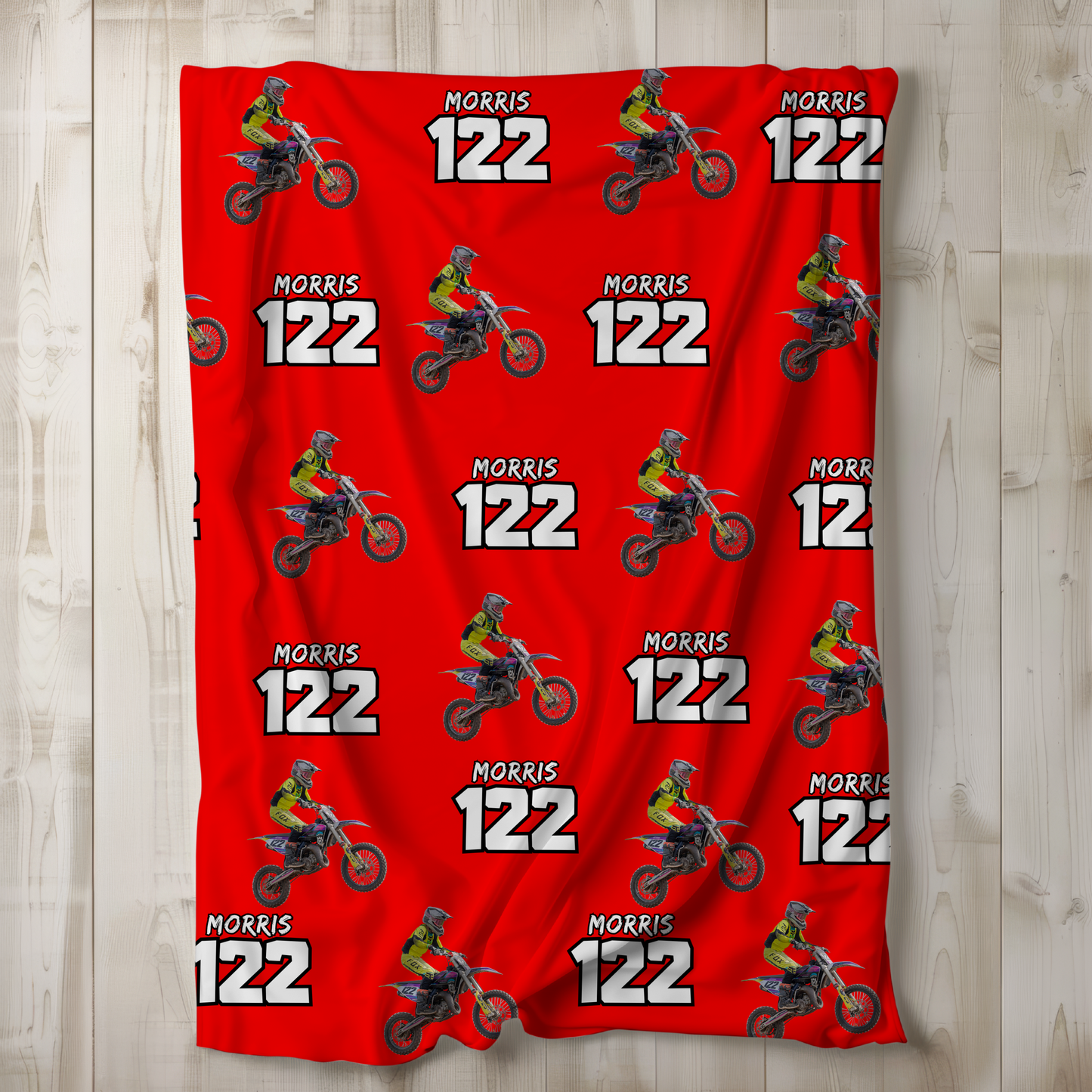 Personalised MX blanket