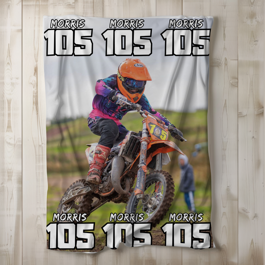 Personalised MX blanket no.2